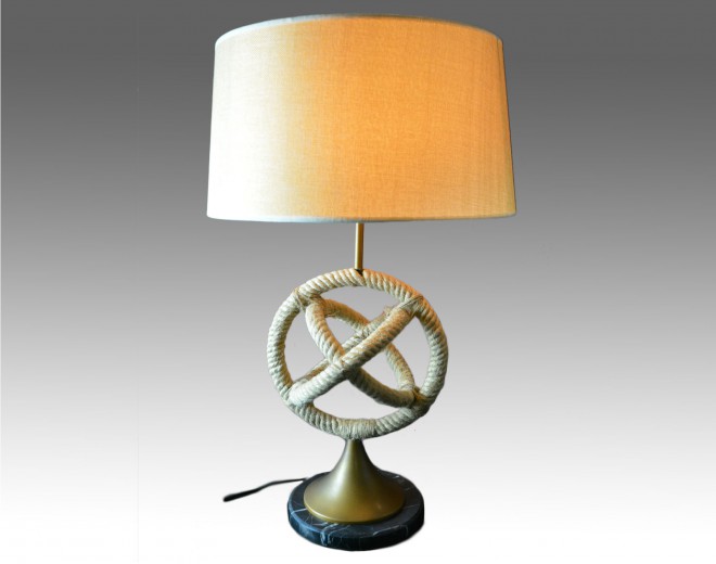Nassau rope table lamp illumi design ab Design bord